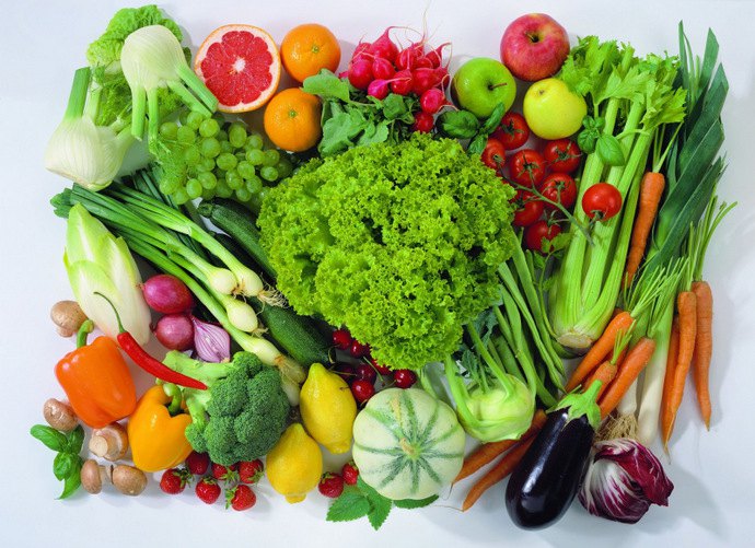 ăn rau củ quả cho người tập gym
